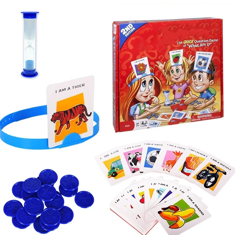 Board Game Guess Who - Kids Funny Cards Board Game Toy