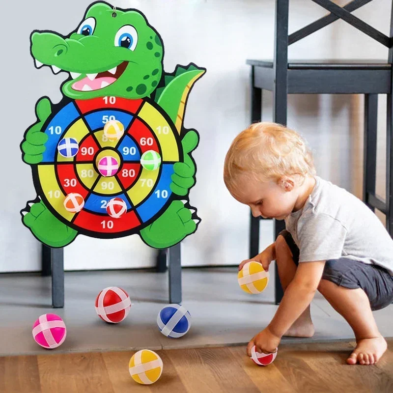 Board Game Word - Educational Games Dart Board Stickey Ball