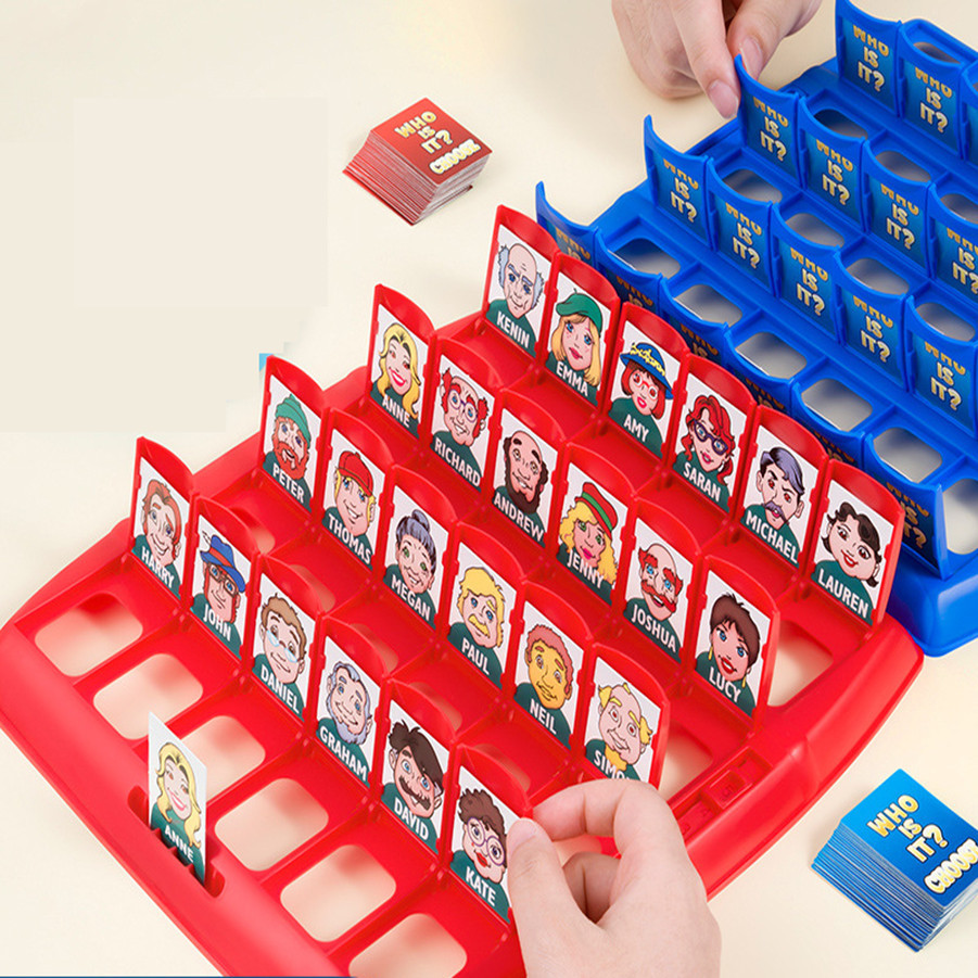 Guess who I am Board Game Pare - Board Game Guess Who ulasan dan harga