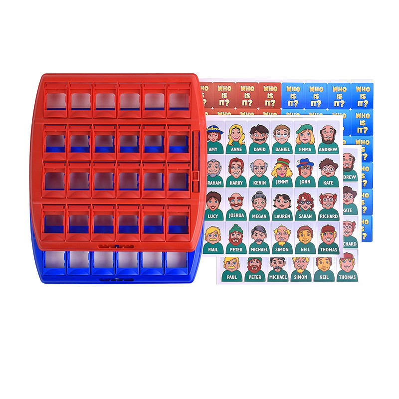Guess who I am Board Game Pare - Board Game Guess Who ulasan dan harga