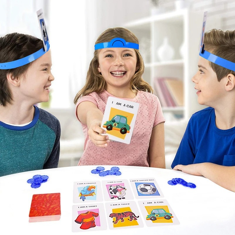 Kids Funny Cards Board Game To - Board Game Guess Who ulasan dan harga