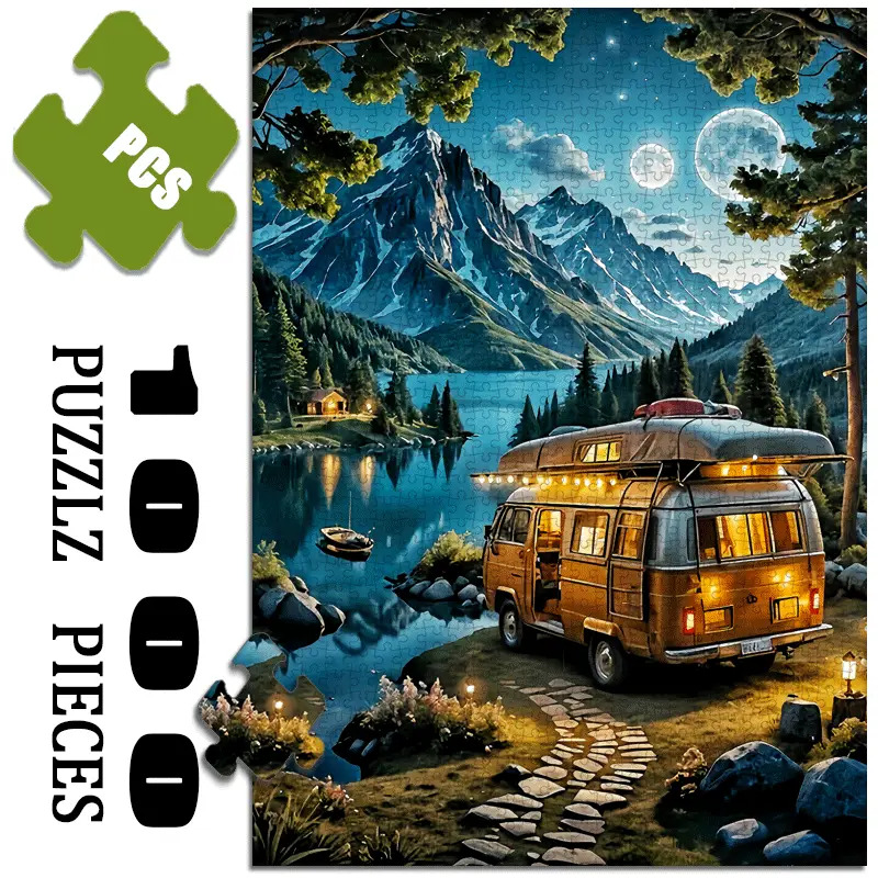 1000pcs Large Jigsaw Puzzle -  - Jigsaw Puzzle Adult ulasan dan harga