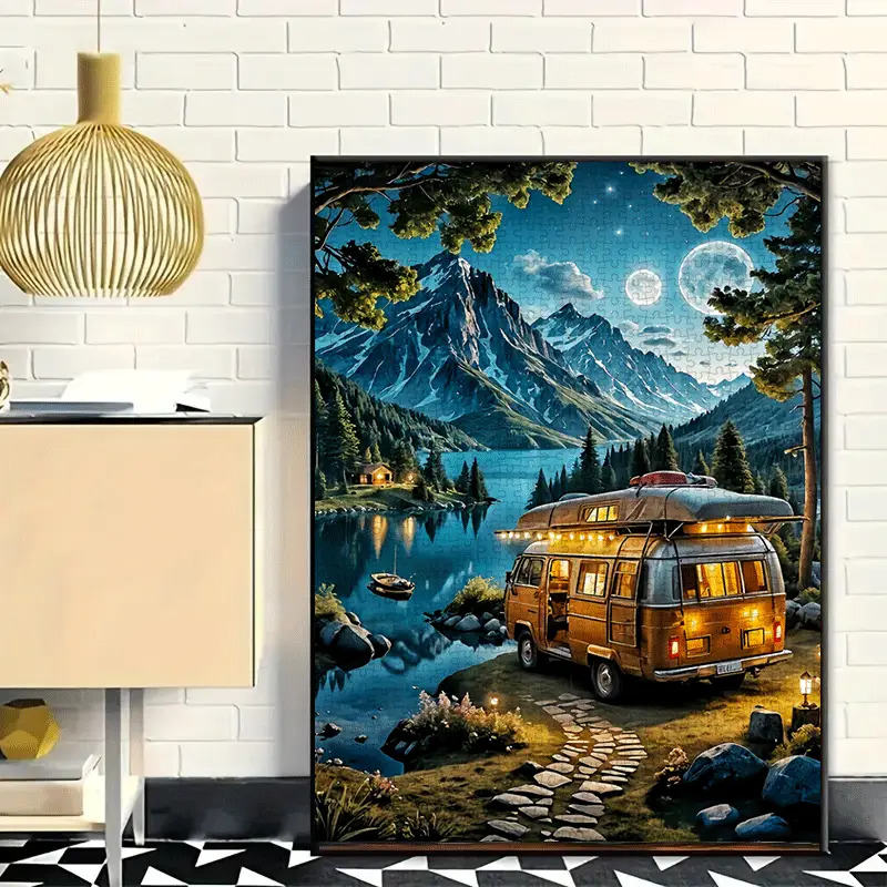 1000pcs Large Jigsaw Puzzle -  - Jigsaw Puzzle Adult ulasan dan harga