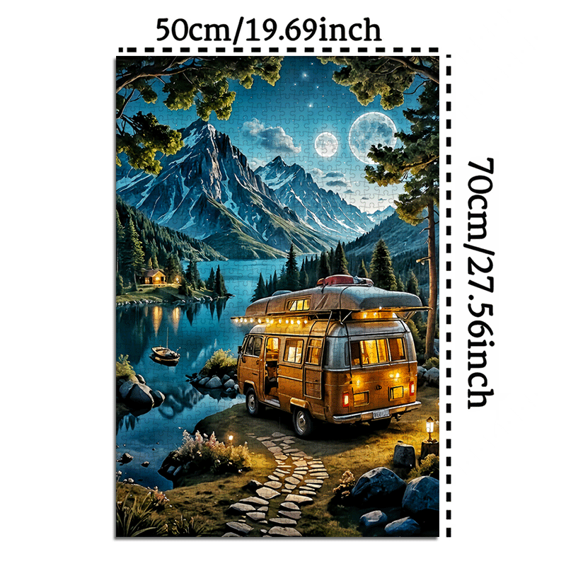 1000pcs Large Jigsaw Puzzle -  - Jigsaw Puzzle Adult ulasan dan harga