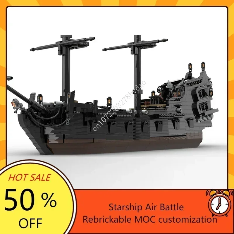 2478MOC Pirate Ship Model DIY  - Jigsaw Puzzle Adult ulasan dan harga