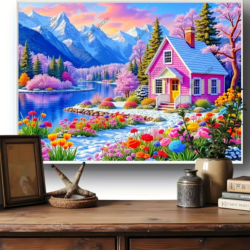 2000/1500/1000/500pcs Wooden J - Jigsaw Puzzle Adult ulasan dan harga