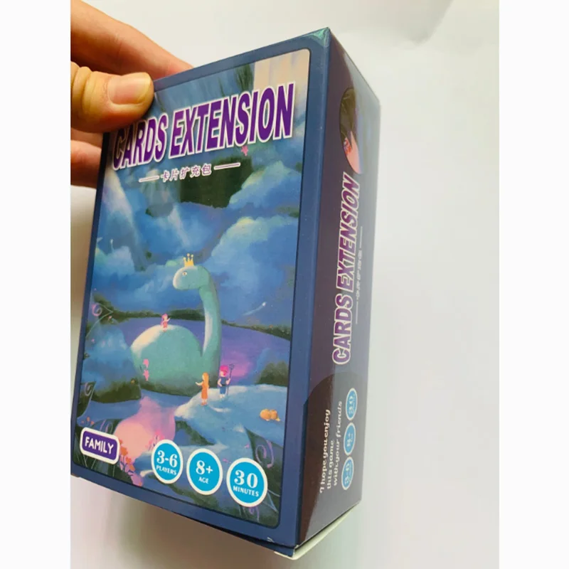 Illustrations Cards Blue Exten - Board Game Research ulasan dan harga