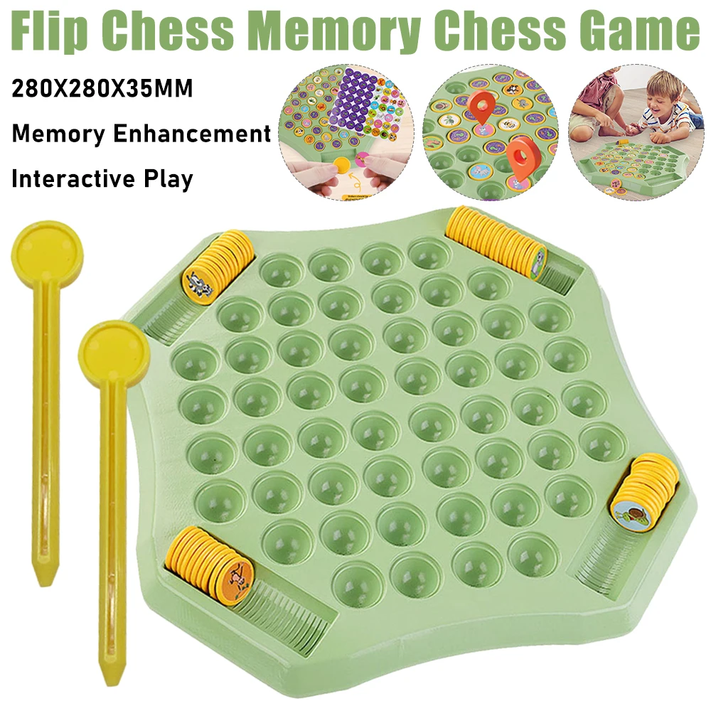 Flip Chess Memory Board Game K - Board Game Oath ulasan dan harga