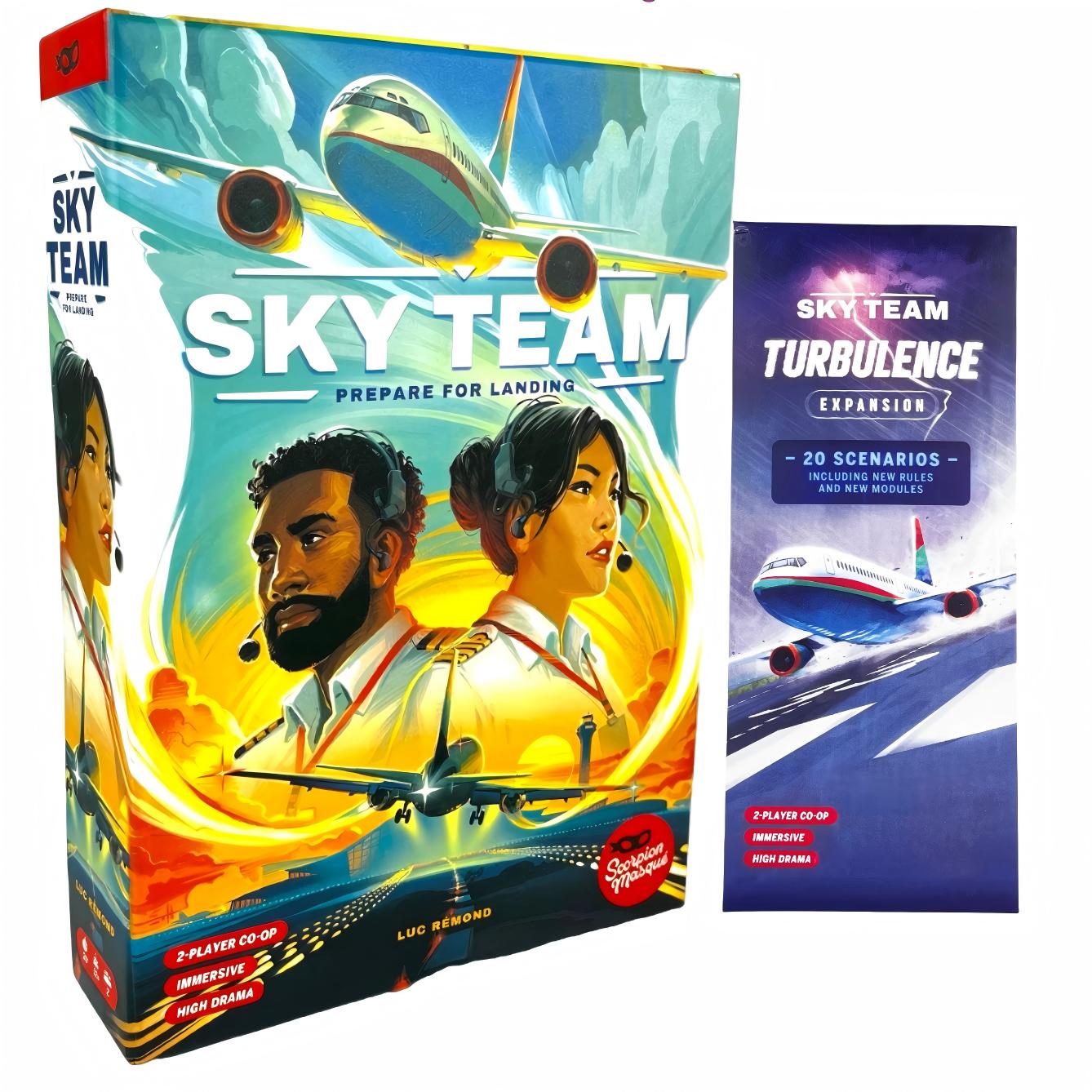 Board Game：SKY TEAM Base Game、 - Board Game Unmatched ulasan dan harga