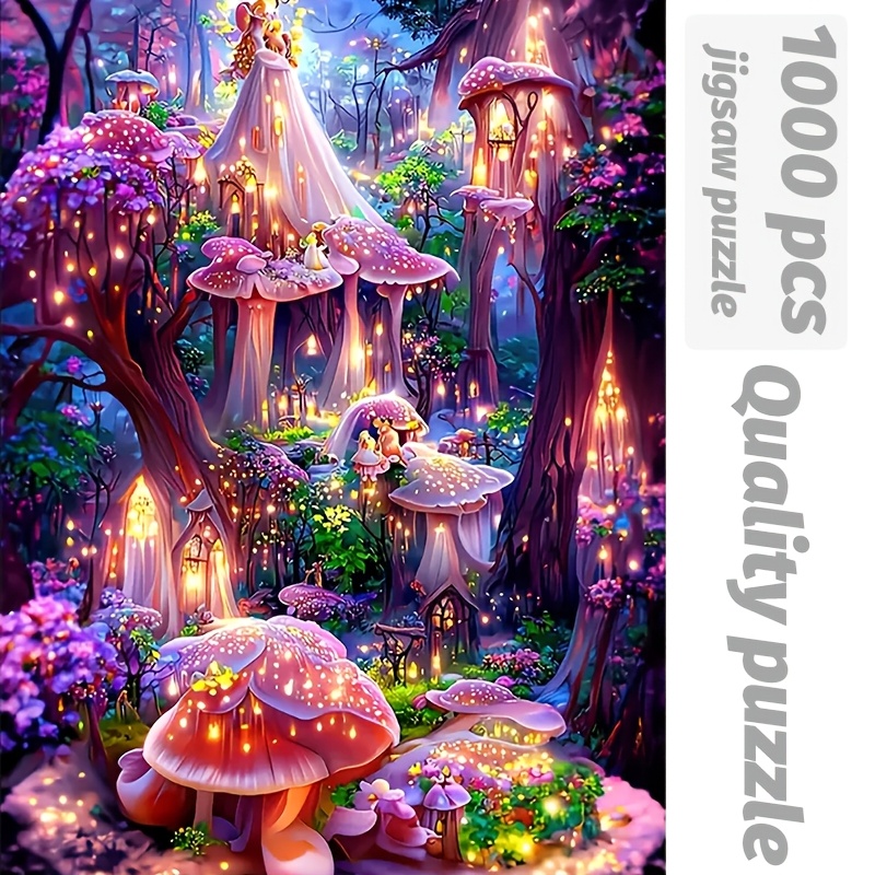 1000pcs Enchanted Forest Jigsa - Jigsaw Puzzle Adult ulasan dan harga