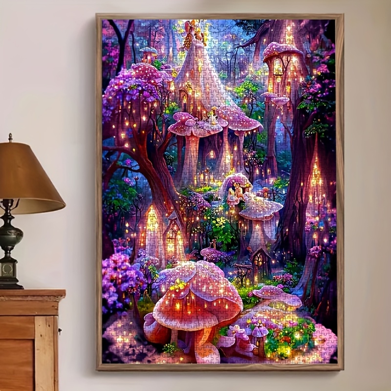 1000pcs Enchanted Forest Jigsa - Jigsaw Puzzle Adult ulasan dan harga