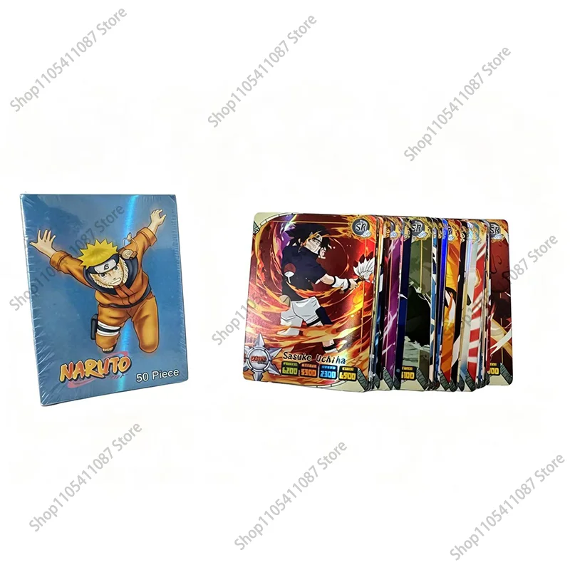 **50pcs Naruto English Cards F - Board Game Naruto ulasan dan harga