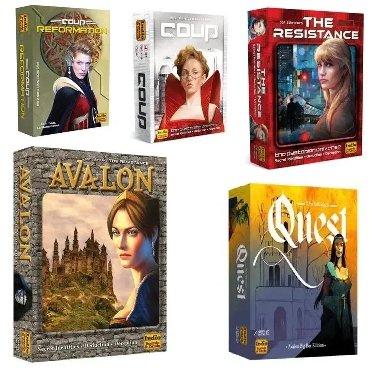 Board game The Resistance Aval - Board Game Avalon ulasan dan harga