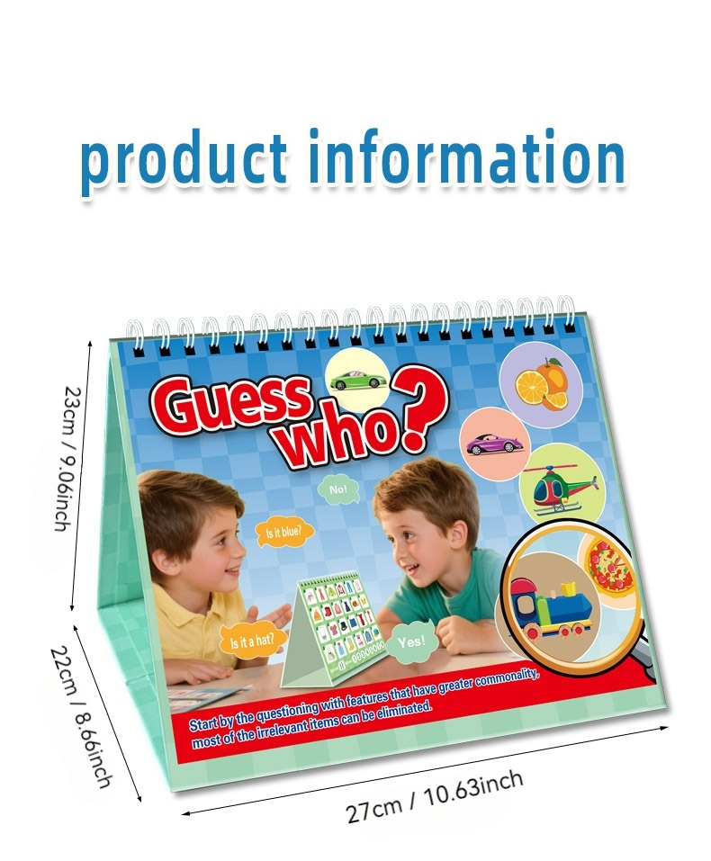 Guess Who I Am Thinking Intera - Board Game Guess Who ulasan dan harga