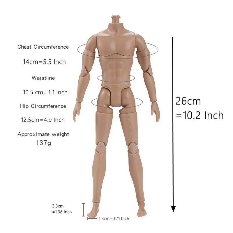 22 Joints Movable Body For Dol - Board Game Guess Who ulasan dan harga