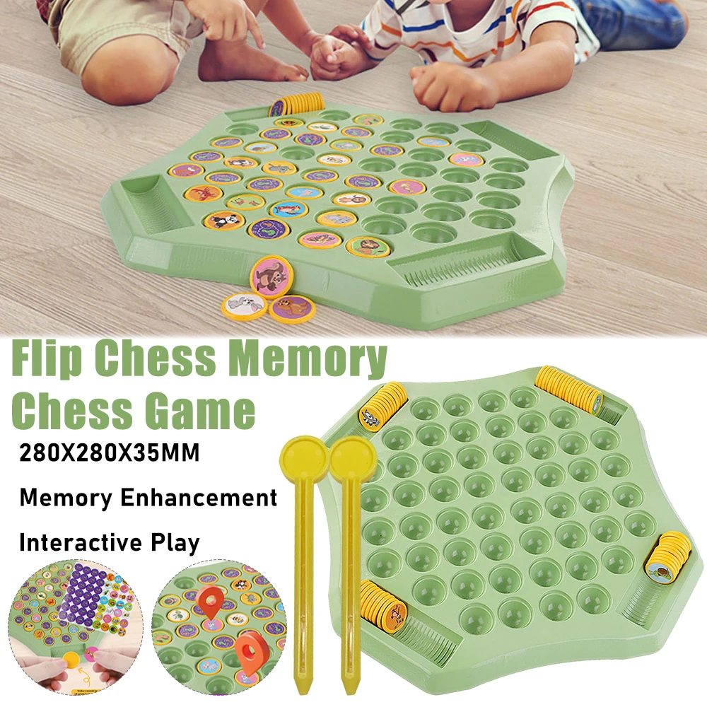 Flip Chess Memory Board Game K - Board Game Oath ulasan dan harga