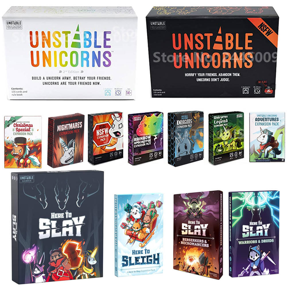 Unicorns card game Christmas S - Board Game Zombie ulasan dan harga