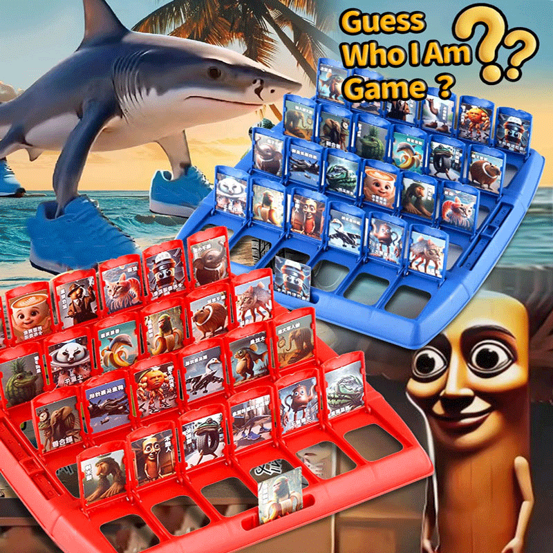 Guess Who I Am Italian Brainro - Board Game Guess Who ulasan dan harga