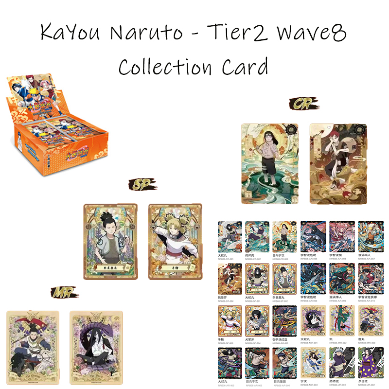 KAYOU Collection Cards Naruto  - Board Game Naruto ulasan dan harga