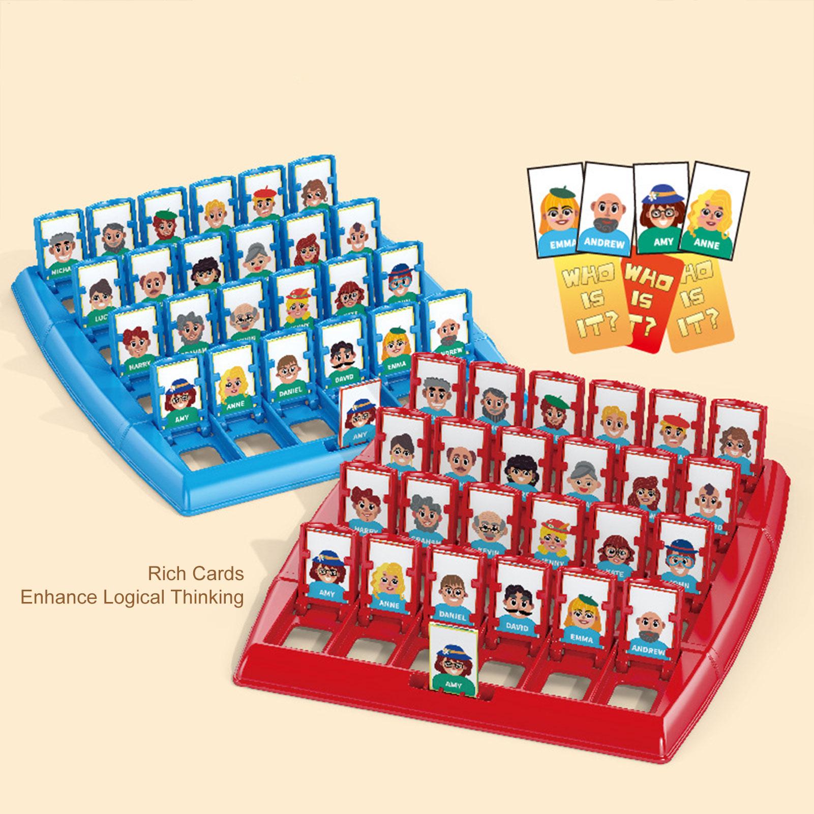 Guesses Who I Am Board Game Me - Board Game Guess Who ulasan dan harga