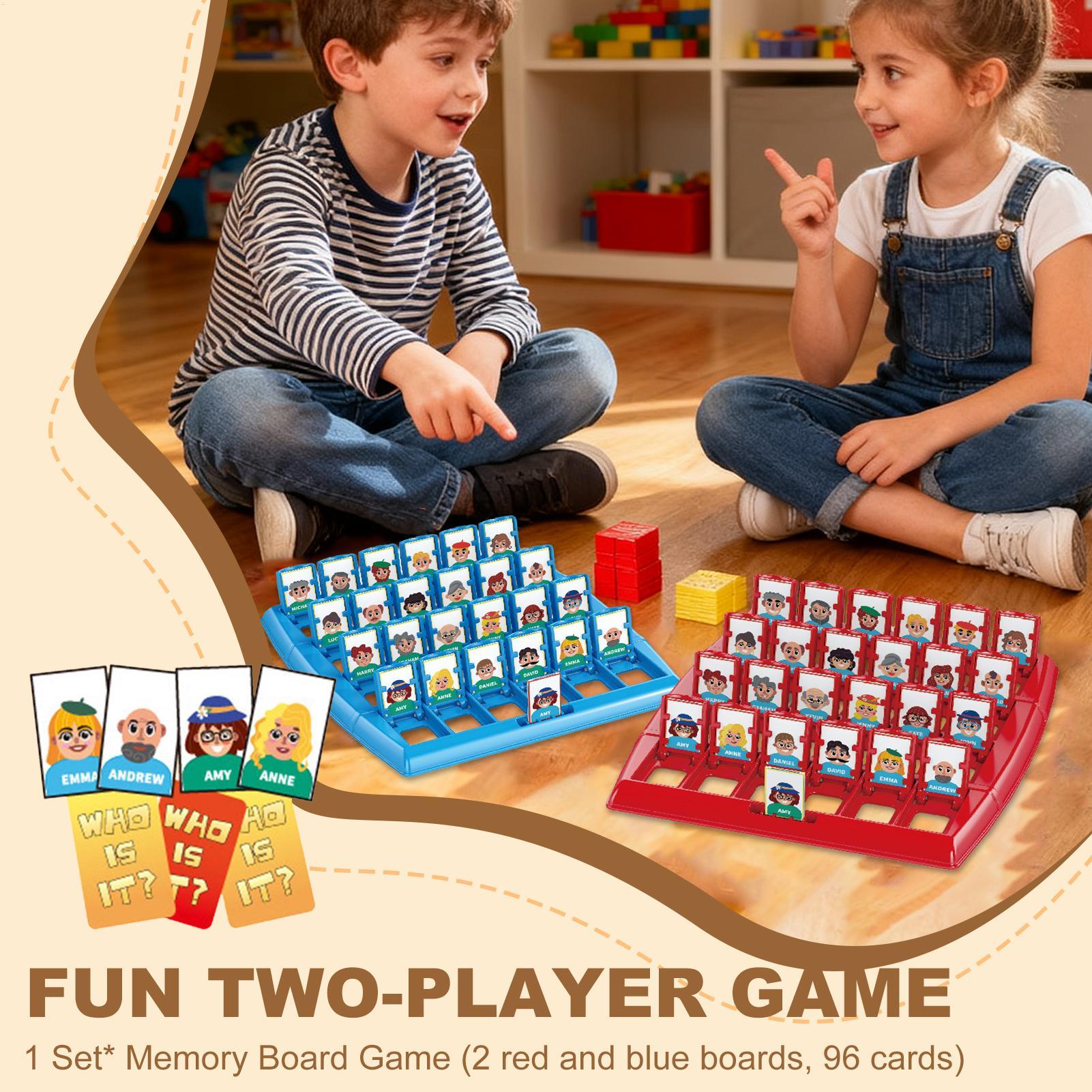Guesses Who I Am Board Game Me - Board Game Guess Who ulasan dan harga