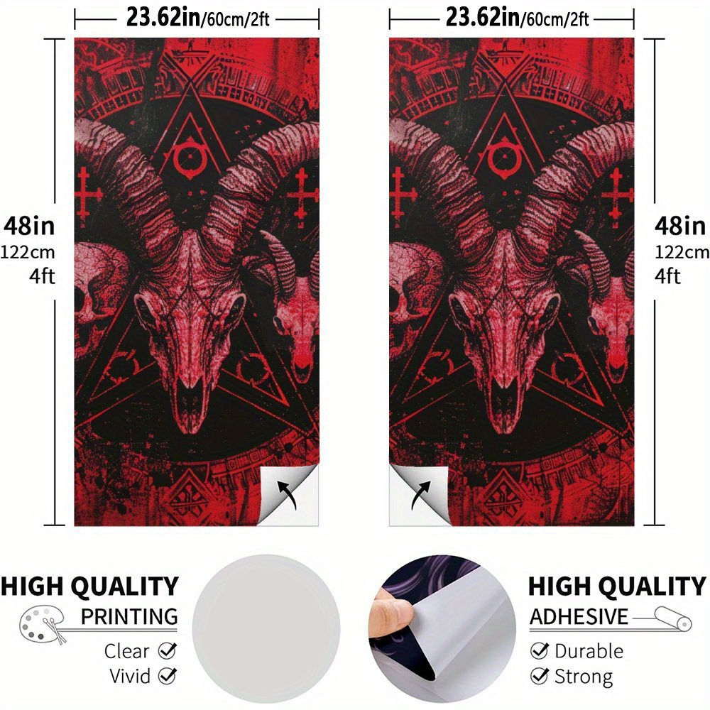 Dark Rune Ram Skull Waterproof - Board Game Film ulasan dan harga