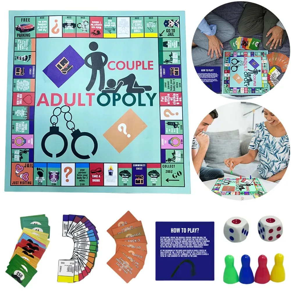 ！！Adultopoly Board Game Couple - Board Game Unmatched ulasan dan harga