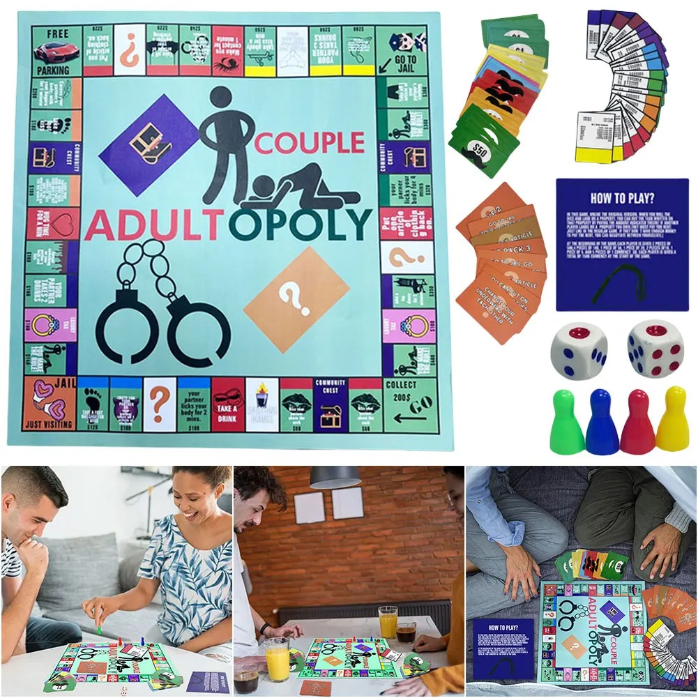 ！！Adultopoly Board Game Couple - Board Game Unmatched ulasan dan harga