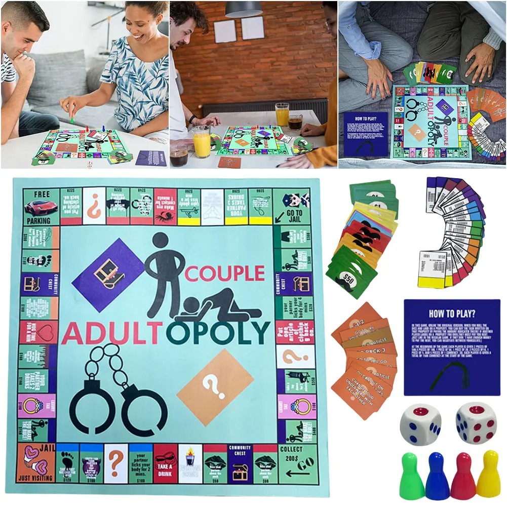 ！！Adultopoly Board Game Couple - Board Game Unmatched ulasan dan harga