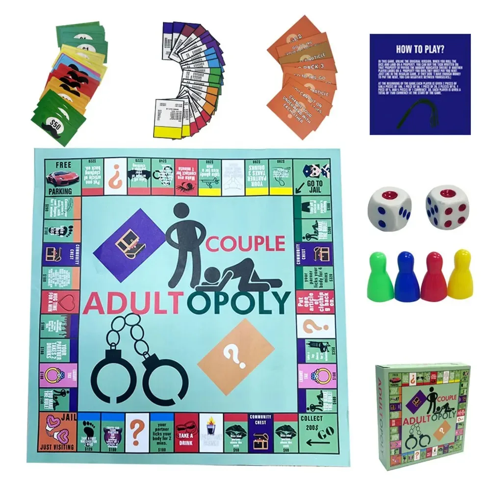 ！！Adultopoly Board Game Couple - Board Game Unmatched ulasan dan harga
