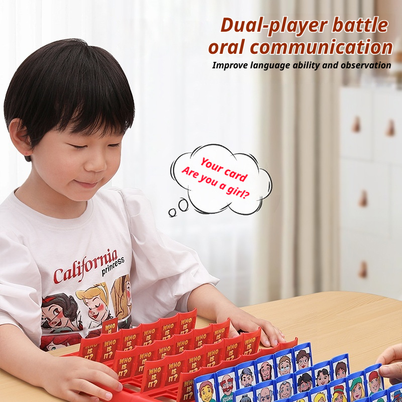 Guess Who I Am Board Game Fun  - Board Game Guess Who ulasan dan harga