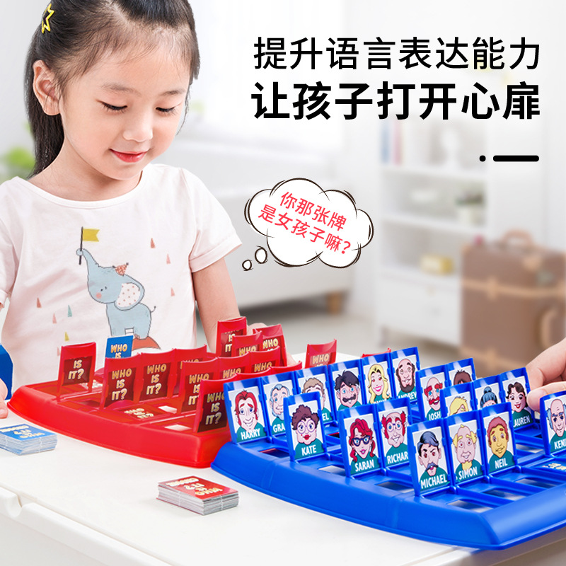 Guess Who I Am Board Games Chi - Board Game Guess Who ulasan dan harga