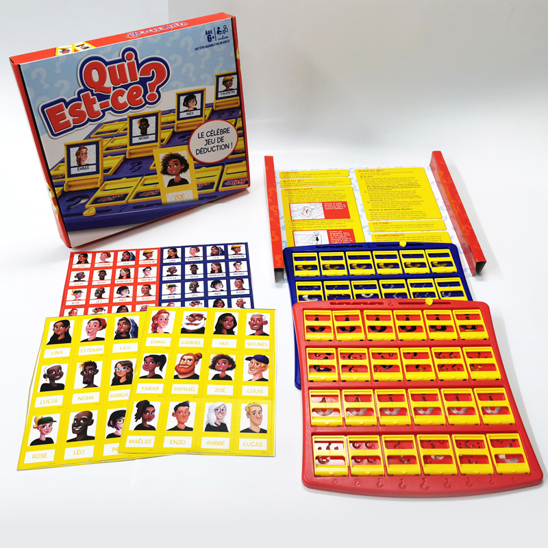 French Game Guess Who I Am Boa - Board Game Guess Who ulasan dan harga
