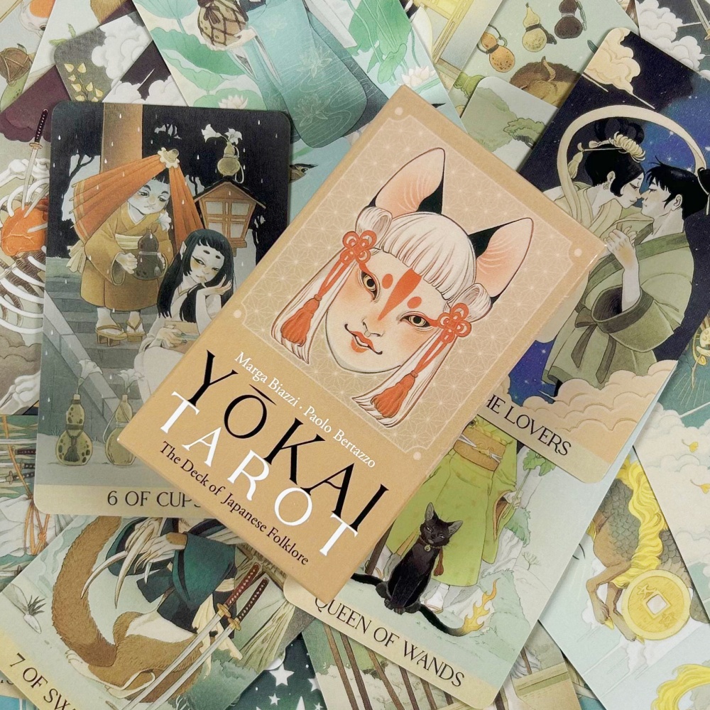 Yokai Tarot Deck 78 Pcs Cards  - Board Game Research ulasan dan harga