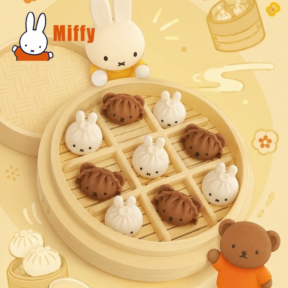 Kawaii Miffy Tic Tac Toe Game  - Board Game Unmatched ulasan dan harga