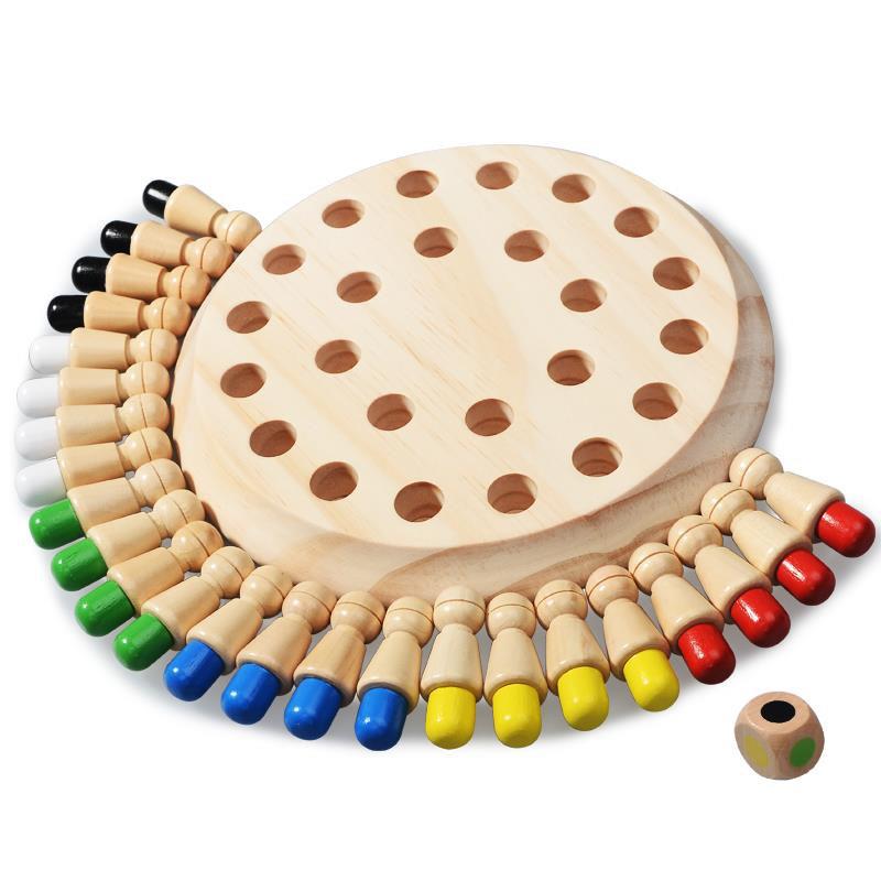 Wooden Puzzle Toys  Montessori - Board Game Oath ulasan dan harga