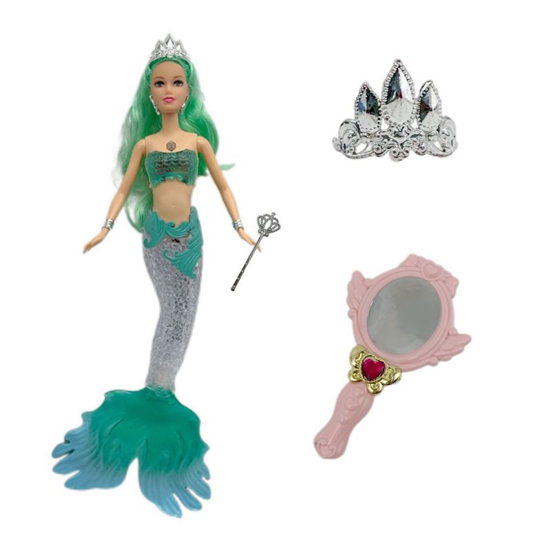 Mermaid Doll 14 Inch Music Toy - Board Game Guess Who ulasan dan harga