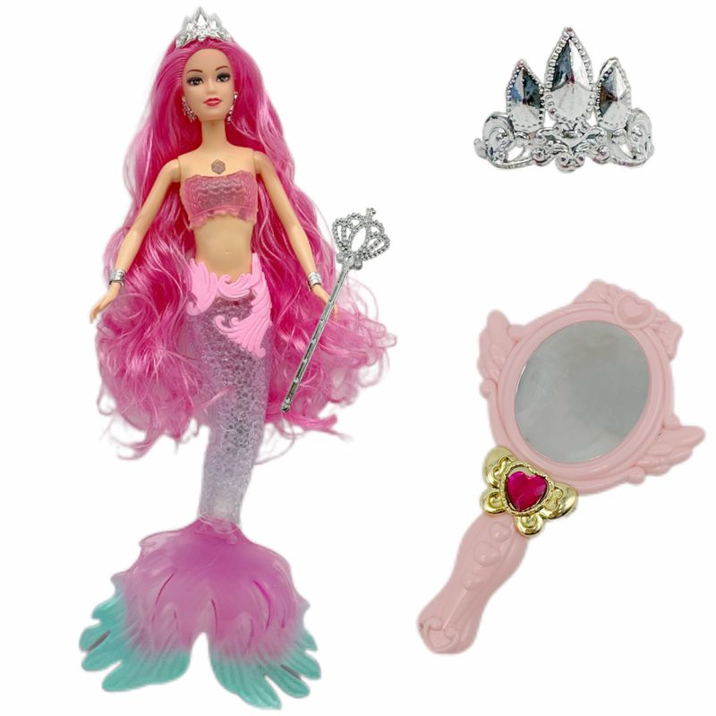 Mermaid Doll 14 Inch Music Toy - Board Game Guess Who ulasan dan harga