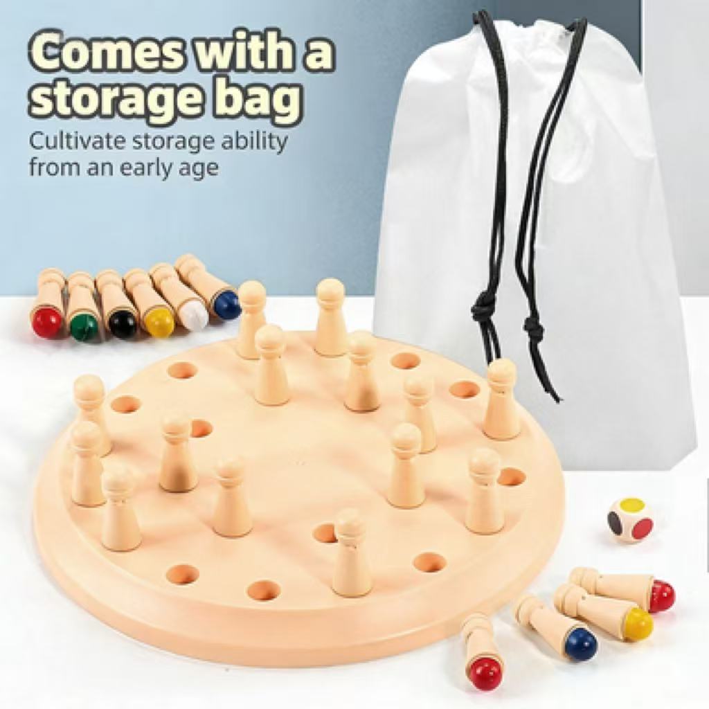 Gowinbaby Memory Chess Matchin - Board Game Oath ulasan dan harga