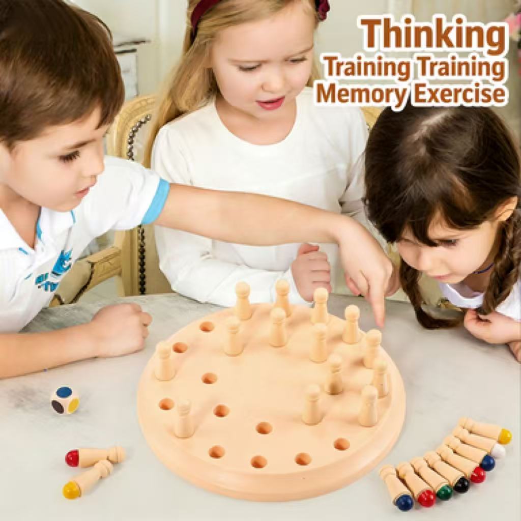 Gowinbaby Memory Chess Matchin - Board Game Oath ulasan dan harga