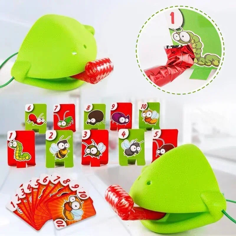 Frog Mask Wagging Tongue Lick  - Board Game Guess Who ulasan dan harga