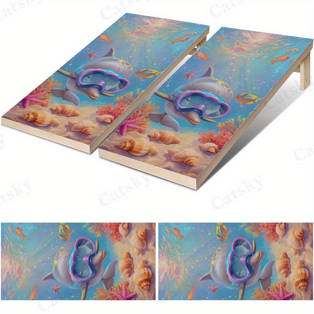 Marine Cute Dolphin Waterproof - Board Game Film ulasan dan harga