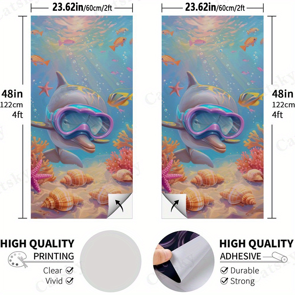 Marine Cute Dolphin Waterproof - Board Game Film ulasan dan harga