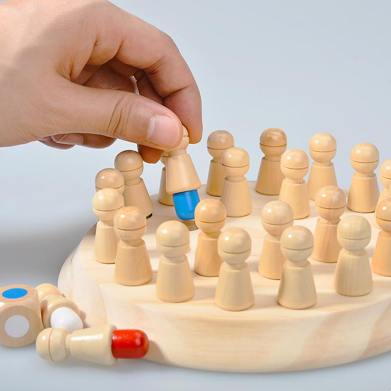 Wooden Puzzle Toys  Montessori - Board Game Oath ulasan dan harga