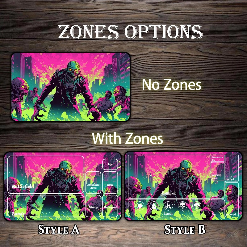 Neon Zombie Apocalypse City Pl - Board Game Zombie ulasan dan harga